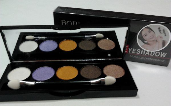 5 Colors Eyeshadow Make-up Profissional